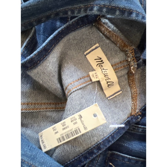 Madewell Jean Overalls NWT XXS - Picture 3 of 3